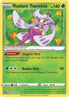 2022 Sword & Shield: Silver Tempest #016/195 Holo