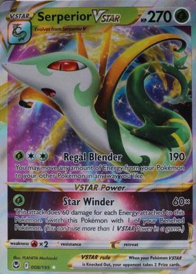 2022 Sword & Shield: Silver Tempest #008/195 Holo