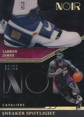 2021 One and One #1 Noir Sneaker Spotlight /99 (Cavaliers)
