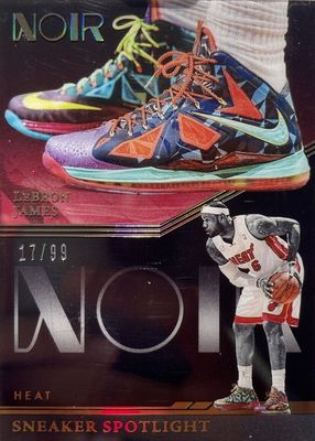 2021 One and One #6 Noir Sneaker Spotlight /99 (Heat)