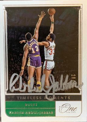 2021 One and One #TM-KAJ Timeless Moments Autographs /49