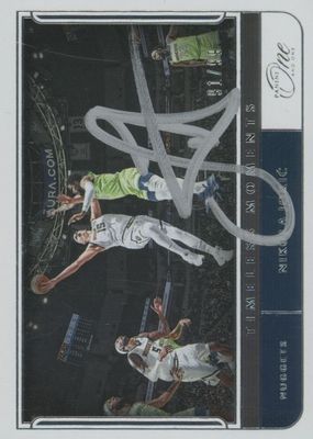 2021 One and One #TM-NJK Timeless Moments Autographs /99