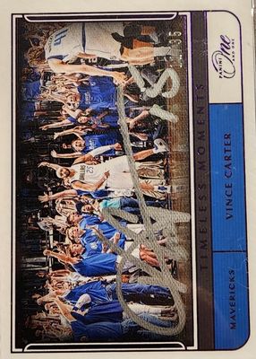 2021 One and One #TM-VCT Timeless Moments Autographs - Purple /35