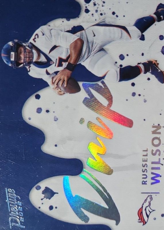 Russell Wilson 2022 Prestige #ND-6 NFL Drip /(SSP) SGC 10