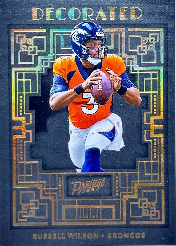 Russell Wilson 2022 Prestige #DE-28 Decorated /(SSP) RAW