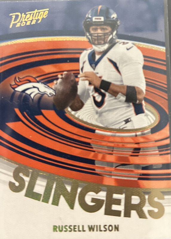 Russell Wilson 2022 Prestige #SL-9 Slingers /(SSP) SGC 9.5