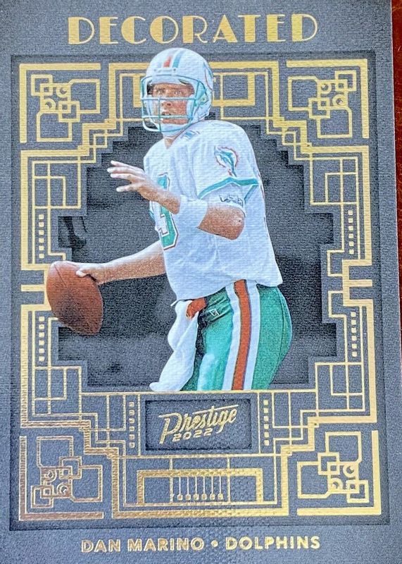 Dan Marino 2022 Prestige #DE-16 Decorated /(SSP) PSA 10