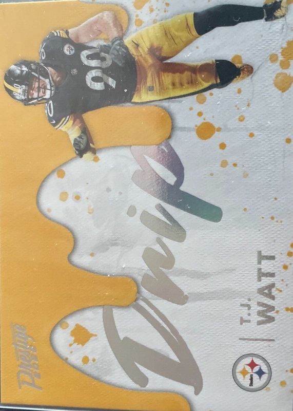 TJ Watt 2022 Prestige #ND-28 NFL Drip /(SSP) RAW