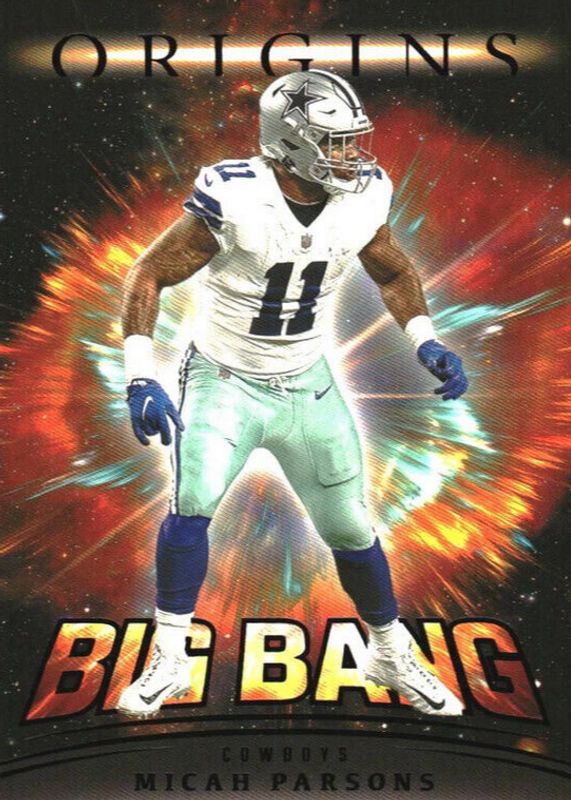 Micah Parsons 2022 Origins #BB-24 Big Bang /(SSP) SGC 9.5