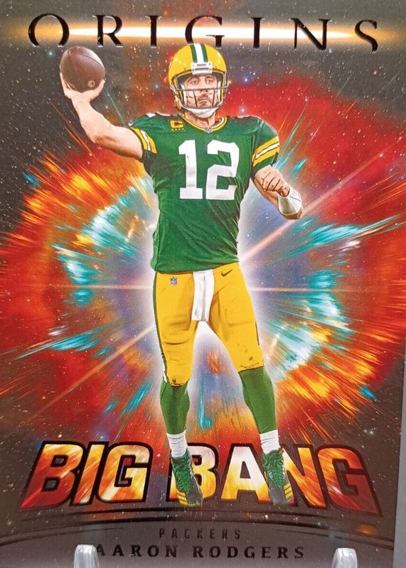 Aaron Rodgers 2022 Origins #BB-1 Big Bang /(SSP) PSA 8