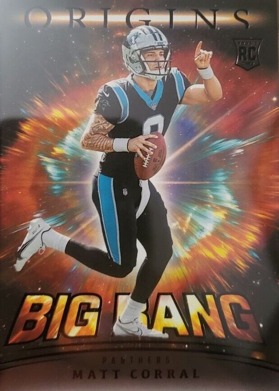 Matt Corral 2022 Origins #BB-50 Big Bang /(SSP) Rookie RAW