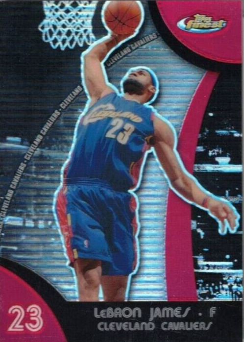 LeBron James 2007 Topps Finest #40 Refractor Price Guide
