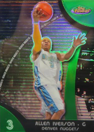 Allen Iverson Blue Refractor ひろっ /149 限定