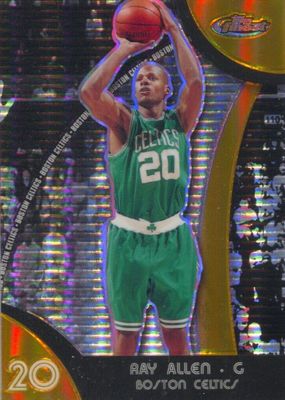 2007 Topps Finest #2 Gold Refractor /25