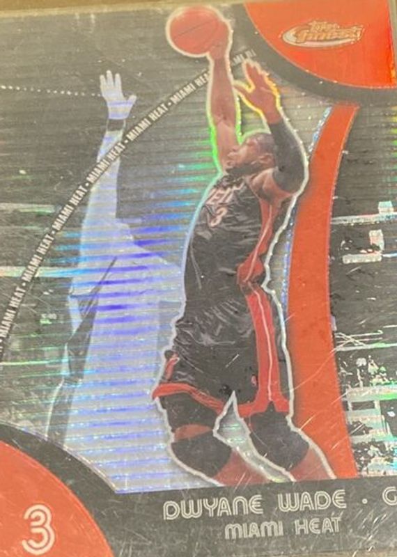 Dwyane Wade 2007 Topps Finest #3 Refractor SGC 9.5