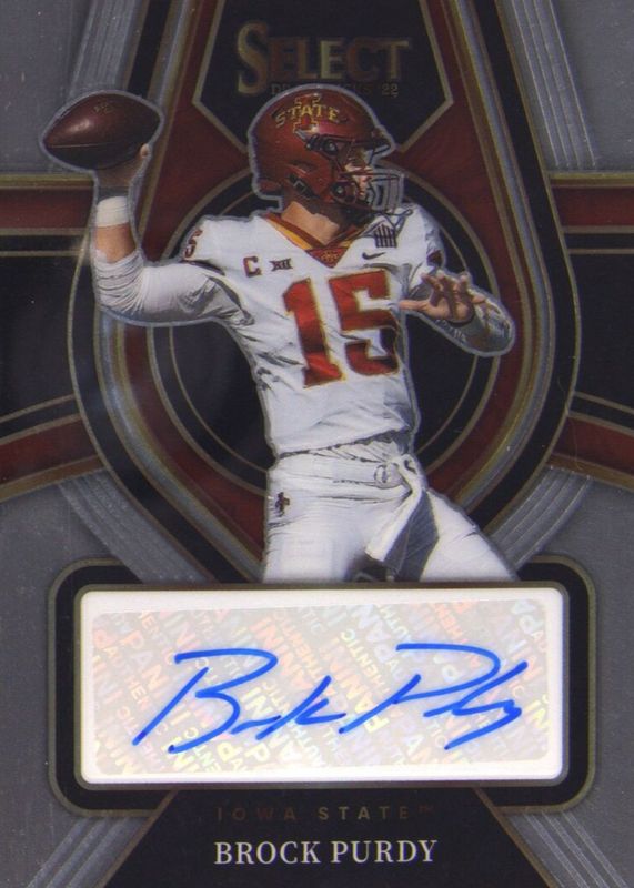 Brock Purdy 2022 Select Draft Picks #RS-BPU Rookie Signatures SGC 10