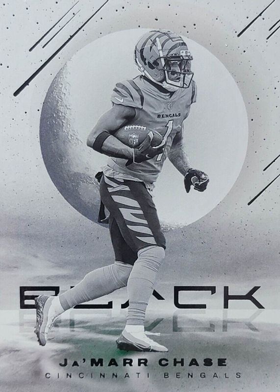 Ja'Marr Chase 2022 Black #WN-17 White Night /(SSP) SGC 9