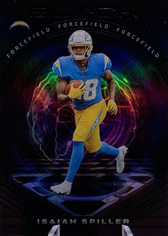 Isaiah Spiller 2022 Black #FF-15 ForceField /(SSP) Rookie PSA 10