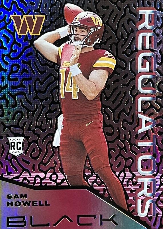 Sam Howell 2022 Black #REG-25 Regulators /(SSP) Rookie SGC 10