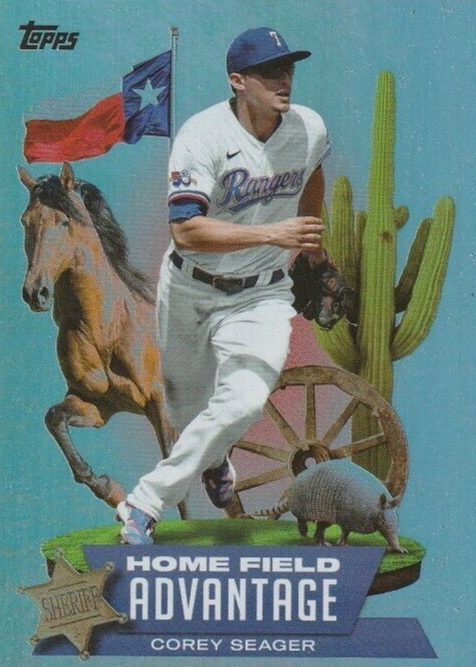 Corey Seager 2022 Topps Update #HA-29 Home Field Advantage /(SSP 