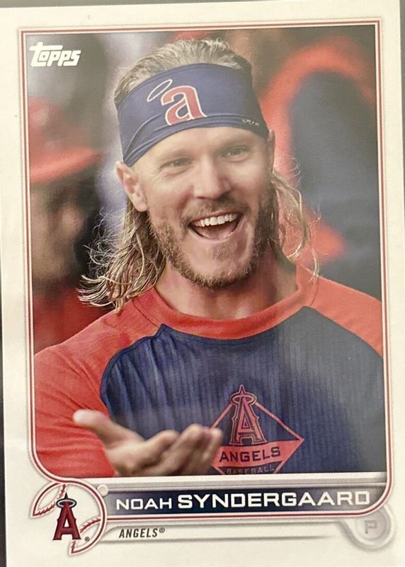 Noah Syndergaard 2022 Topps Update #US128 SP Variation RAW