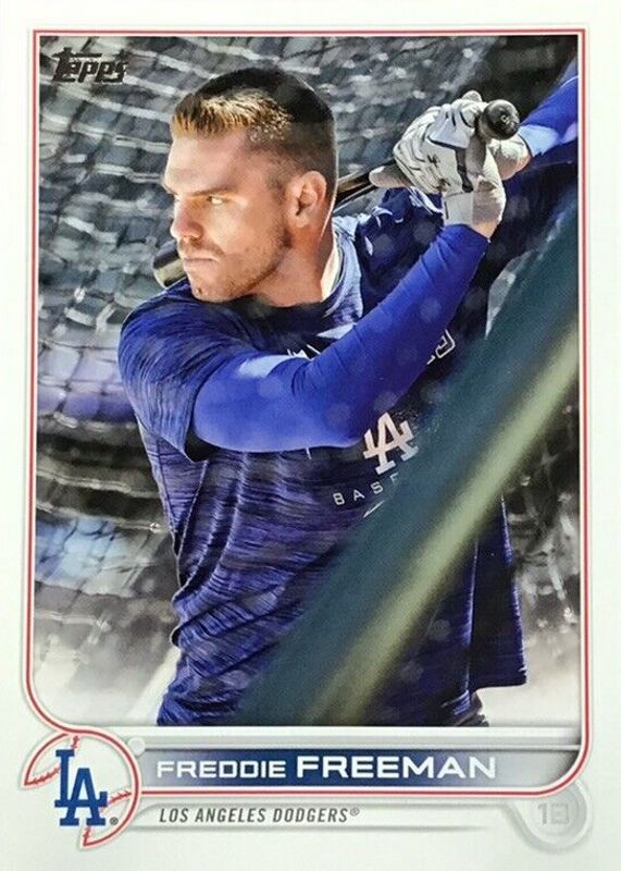 Freddie Freeman 2022 Topps Update #US330 SSP Variation SGC 10