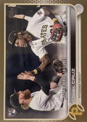 2022 Topps Update #US113 Rookie Debut - Gold /2022