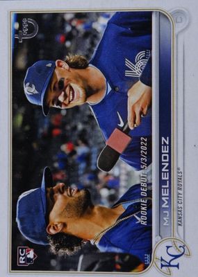 MJ Melendez 2022 Topps Chrome #RA-MJM Rookie Auto Price