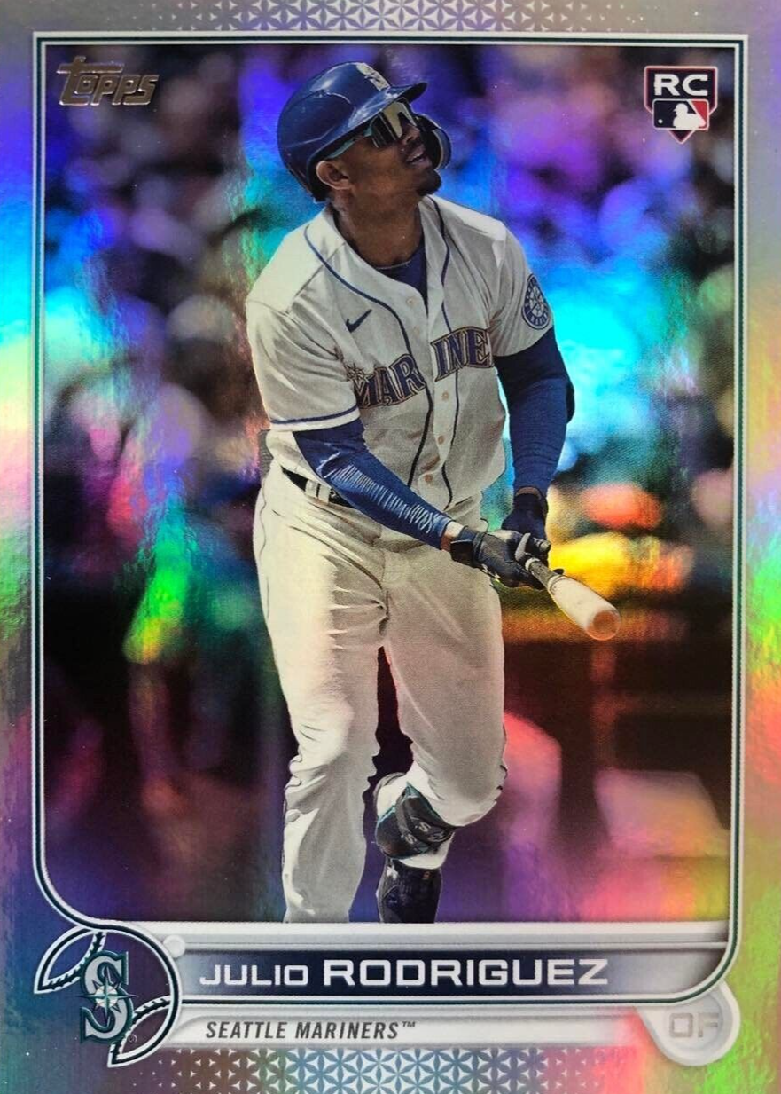 Julio Rodriguez 2022 Topps Update #US44 Rainbow Foil Price 