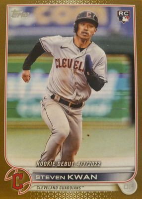 2022 Topps Update #US54 Rookie Debut - Gold /2022