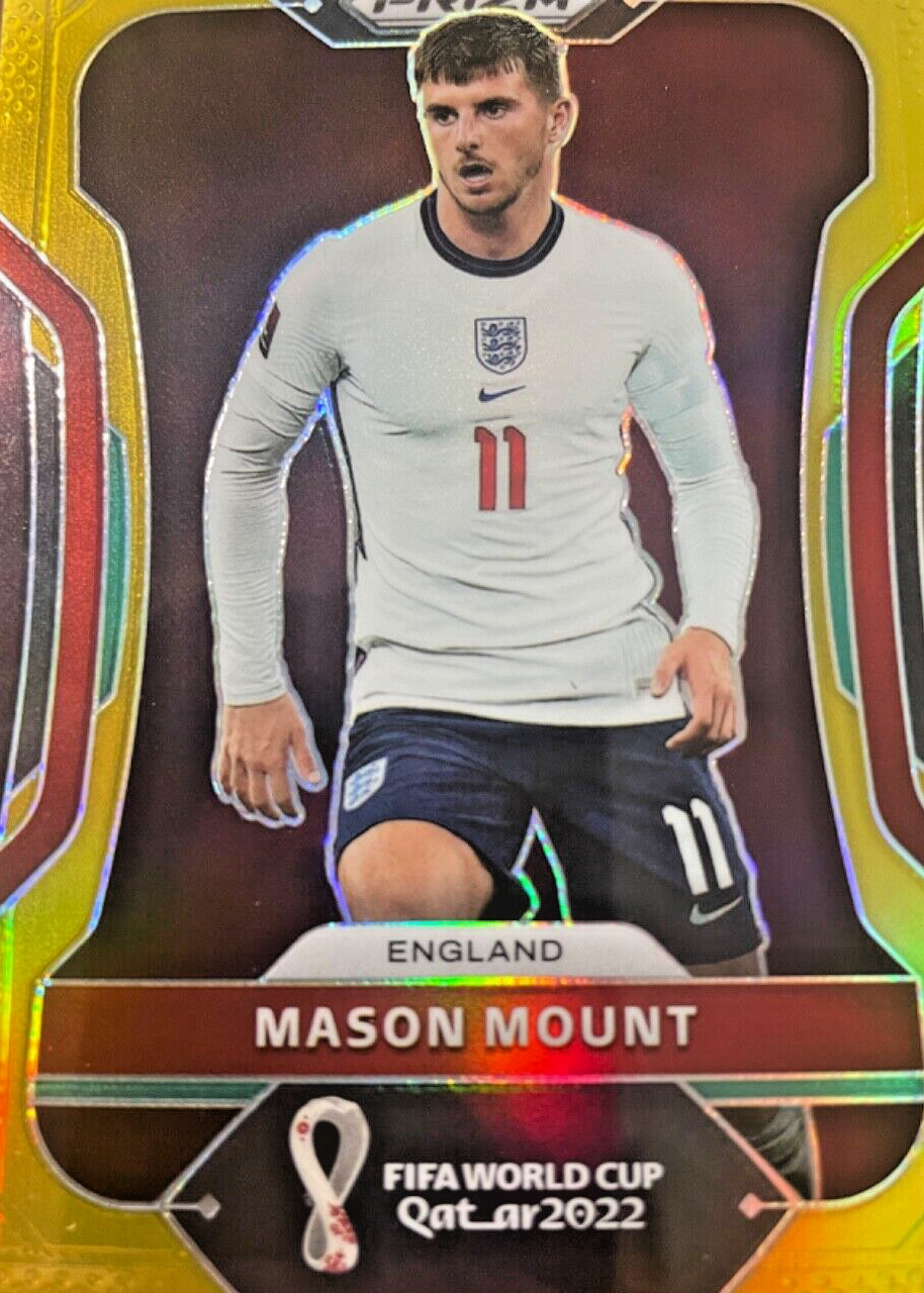 Mason Mount 2022 Prizm World Cup #92 Gold /10 Price Guide - Sports