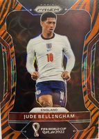 Jude Bellingham 2022 Prizm World Cup #90 Choice Tiger Stripe