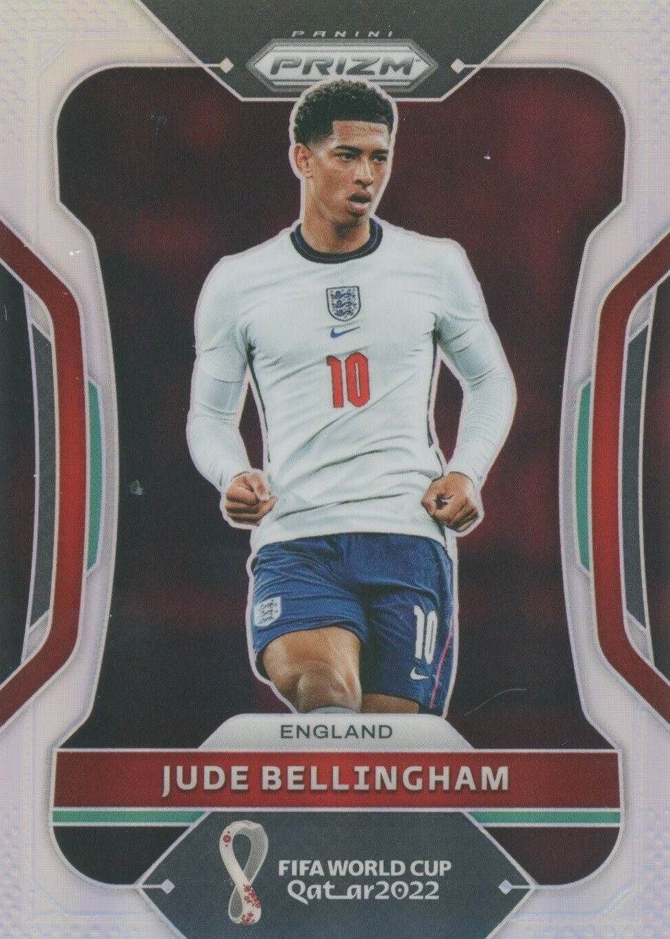 22-23 PANINI ベリンガム Jude Bellingham 世界30枚 Jude Bellingham 2022 Prizm World Cup #90 Purple /199 Price Guide