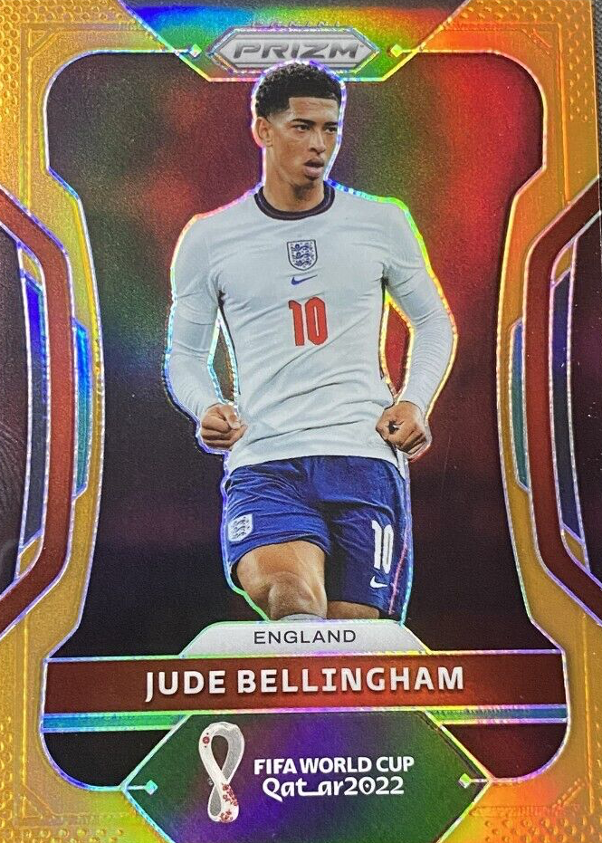 Jude Bellingham 2022 Prizm World Cup #90 Orange /25 Price Guide