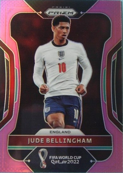 Jude Bellingham 2022 Prizm World Cup #90 Pink Price Guide