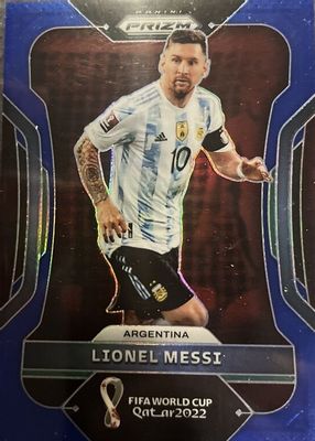 2022 Prizm World Cup #7 Blue /299