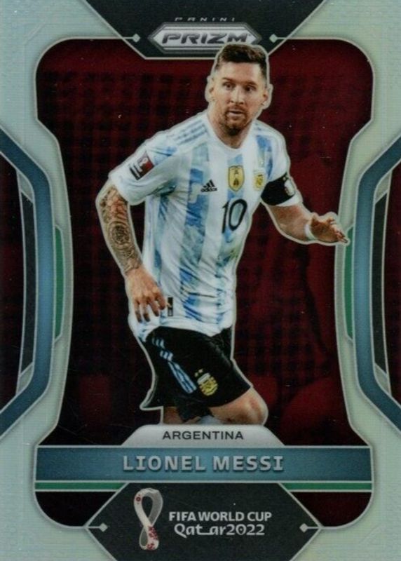 Lionel Messi 2022 Prizm World Cup #7 Silver SGC 9.5