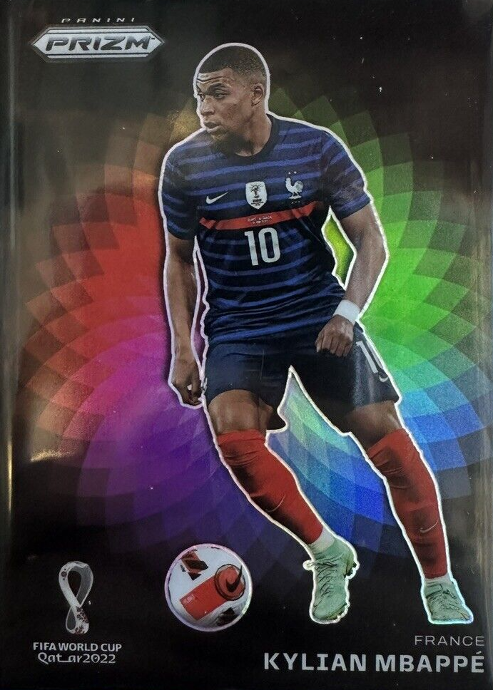 Kylian Mbappe 2022 Prizm World Cup #7 Color Wheel /(SSP