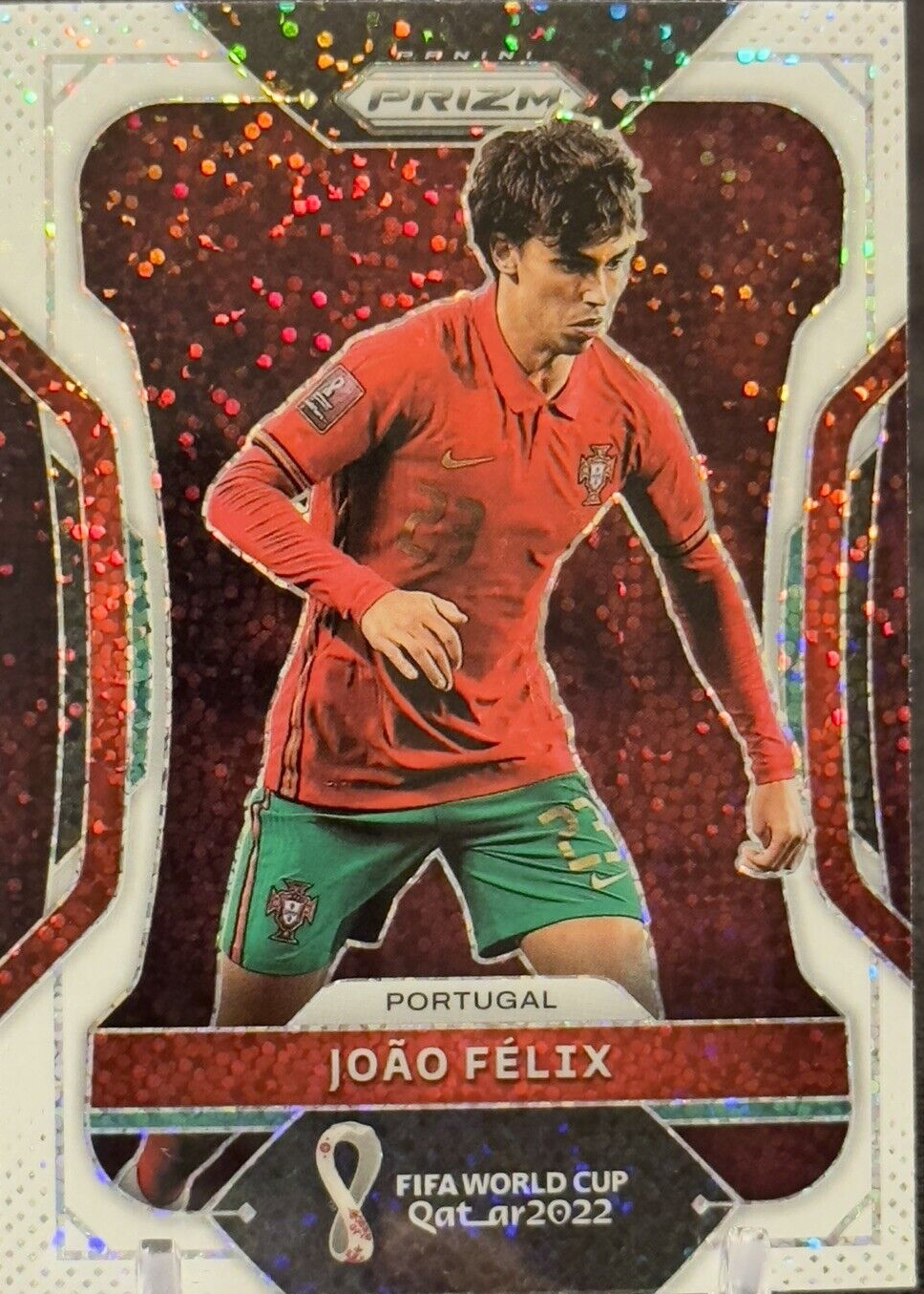 Joao Felix 2022 Prizm World Cup #179 White Sparkle /(SSP