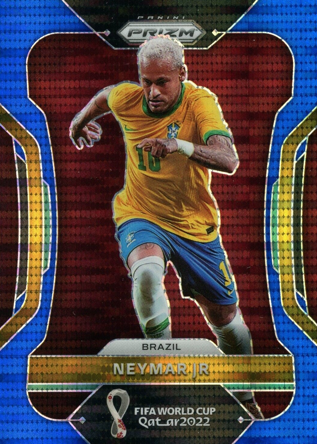 Neymar Jr. 2022 Prizm World Cup #32 Breakaway Blue /49 Price Guide