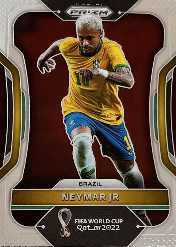 Neymar Jr. 2022 Prizm World Cup #32 Base BGS 9.5