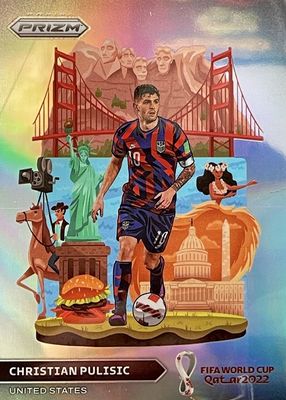 2022 Prizm World Cup #28 National Landmarks /(SSP)