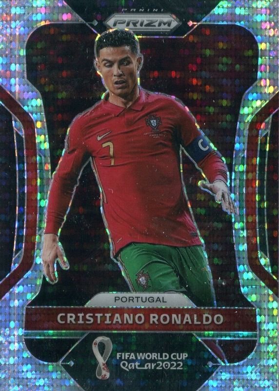 Cristiano Ronaldo 2022 Prizm World Cup #175 Breakaway SGC 9