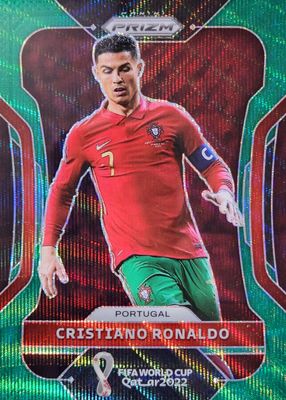 2022 Prizm World Cup #175 Green Wave