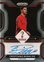 Cristiano Ronaldo 2022 Prizm World Cup #S-CR7 Signatures