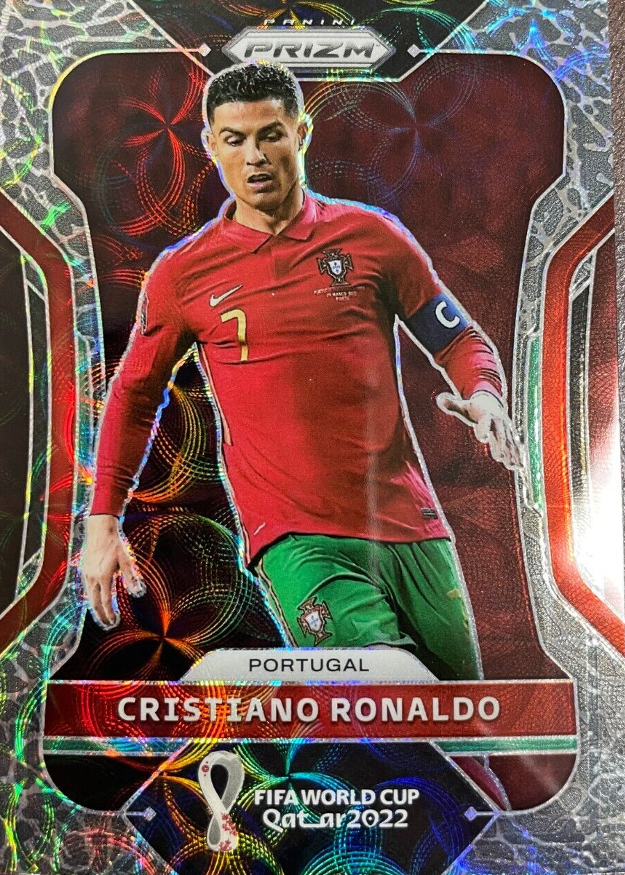 Cristiano Ronaldo 2022 Prizm World Cup #175 Choice Elephant /(SSP