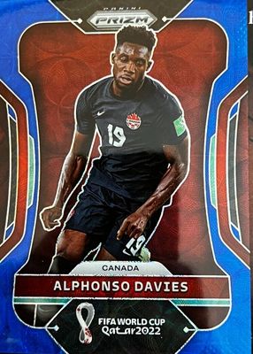 Alphonso Davies 2020 Topps Merlin Chrome UEFA Champions
