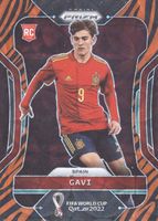 Gavi 2022 Prizm World Cup #223 Choice Tiger Stripe /(SSP