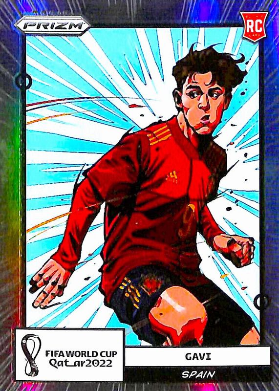 2022 Prizm World Cup #19 Manga /(SSP)