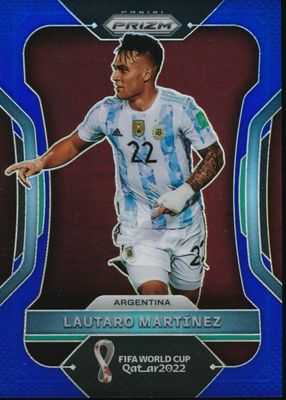 2022 Prizm World Cup #5 Blue /299